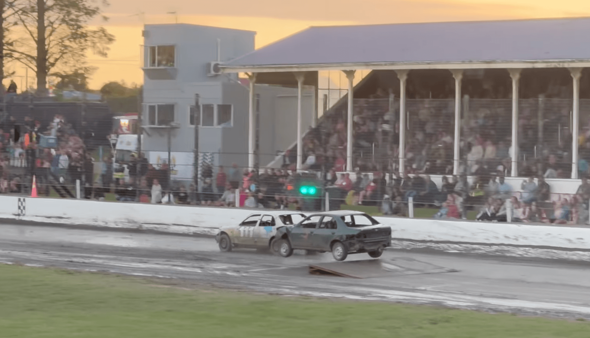Stratford Speedway Ramp Demolition Derby