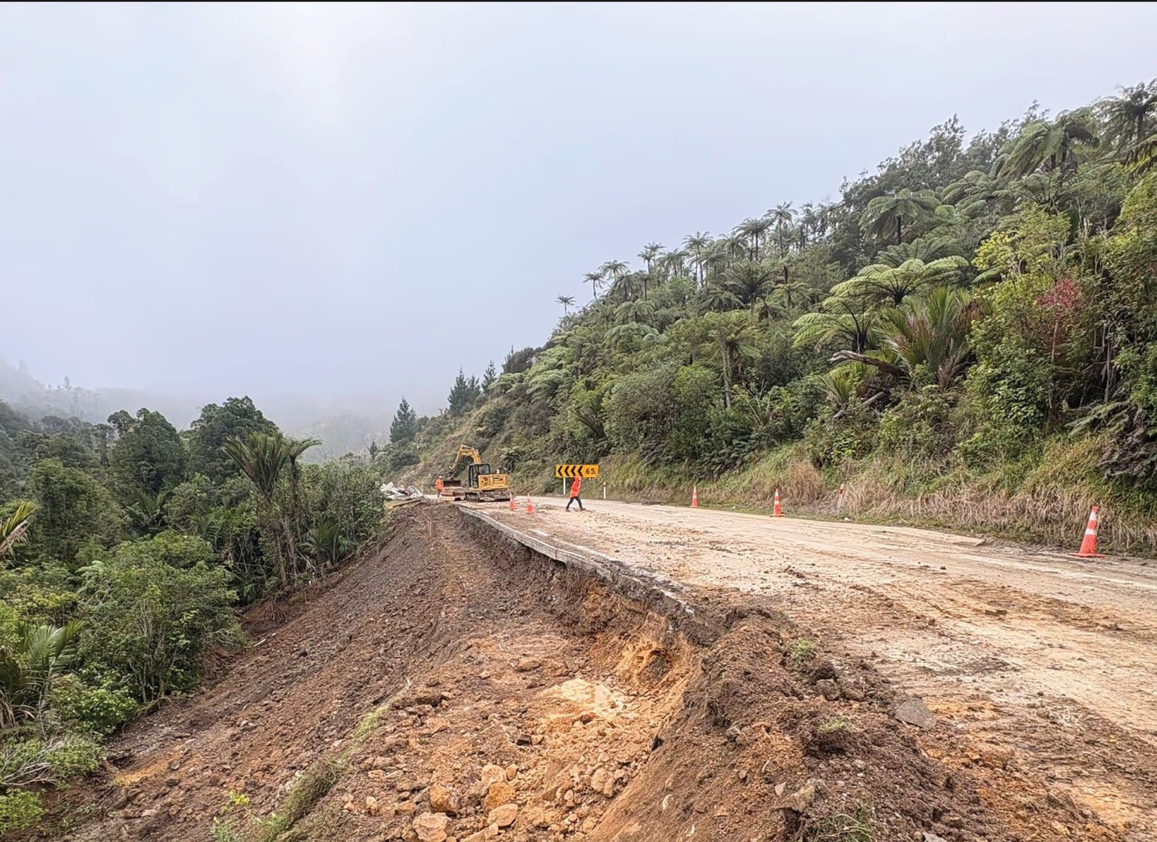SH3 Awakino Gorge to Reopen Under Convoy After Severe Weather Slips