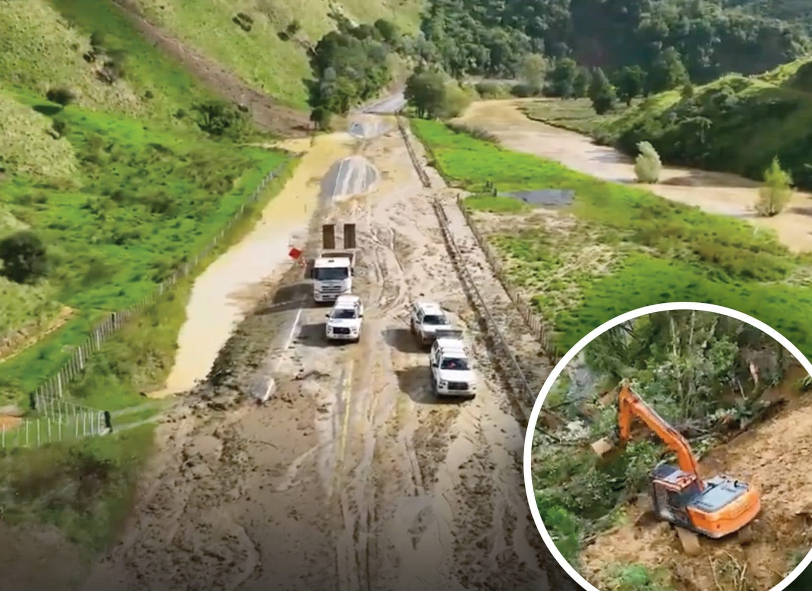 State Highway 3 through Awakino Gorge on track to reopen without convoys next week