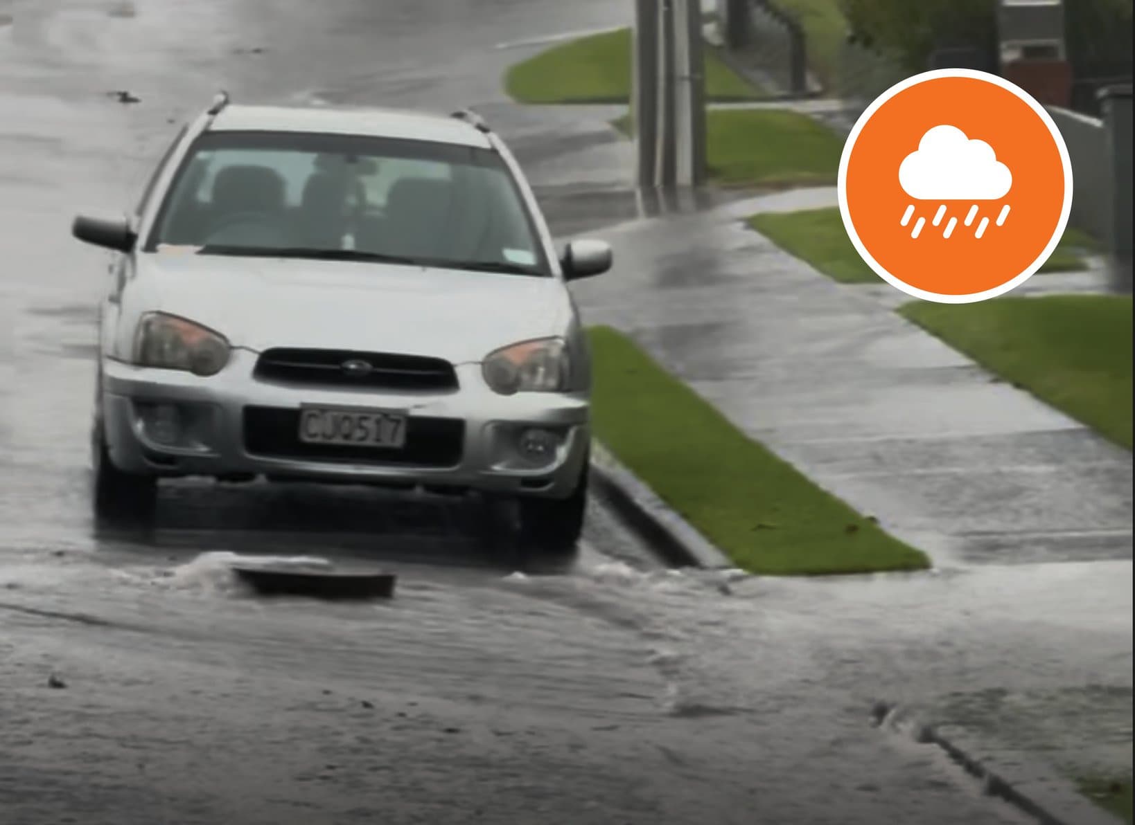 Orange Heavy Rain Warning issued for Taranaki north of Eltham