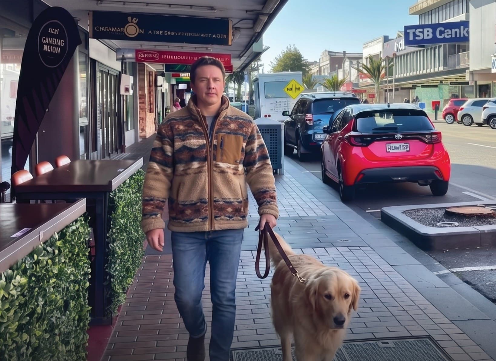 NPDC Considers Changing New Plymouth CBD Dog Ban to Leashed Control Area