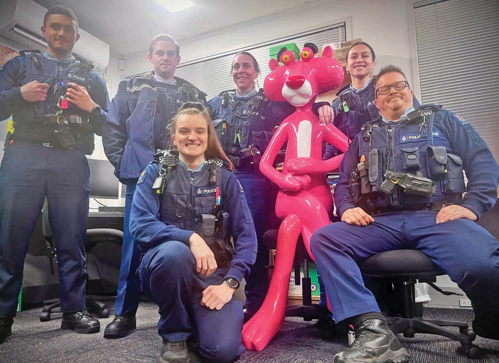 Stolen Inglewood Pink Panther Statue Recovered by Police