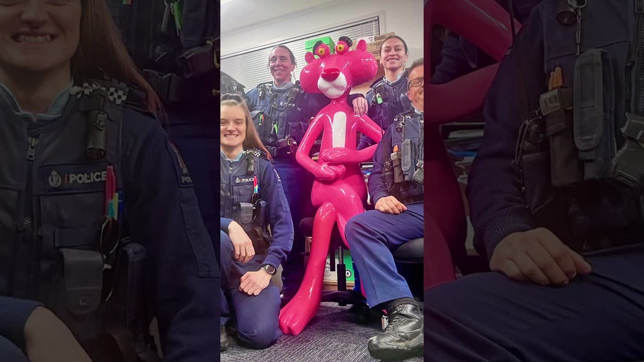3 arrested after Pink Panther stolen from Inglewood Dairy