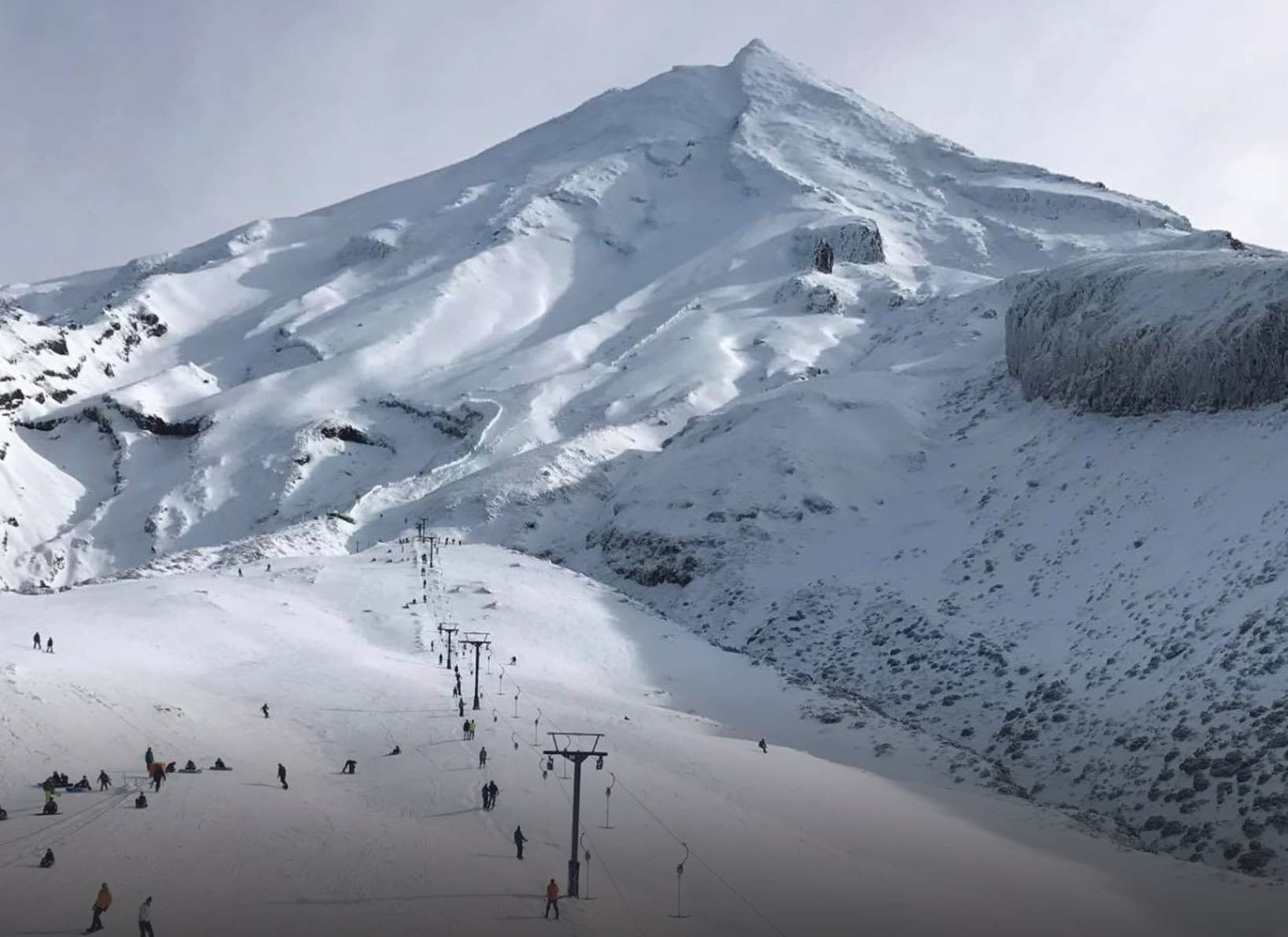 Injured Climber Rescued from Taranaki Maunga After Fall