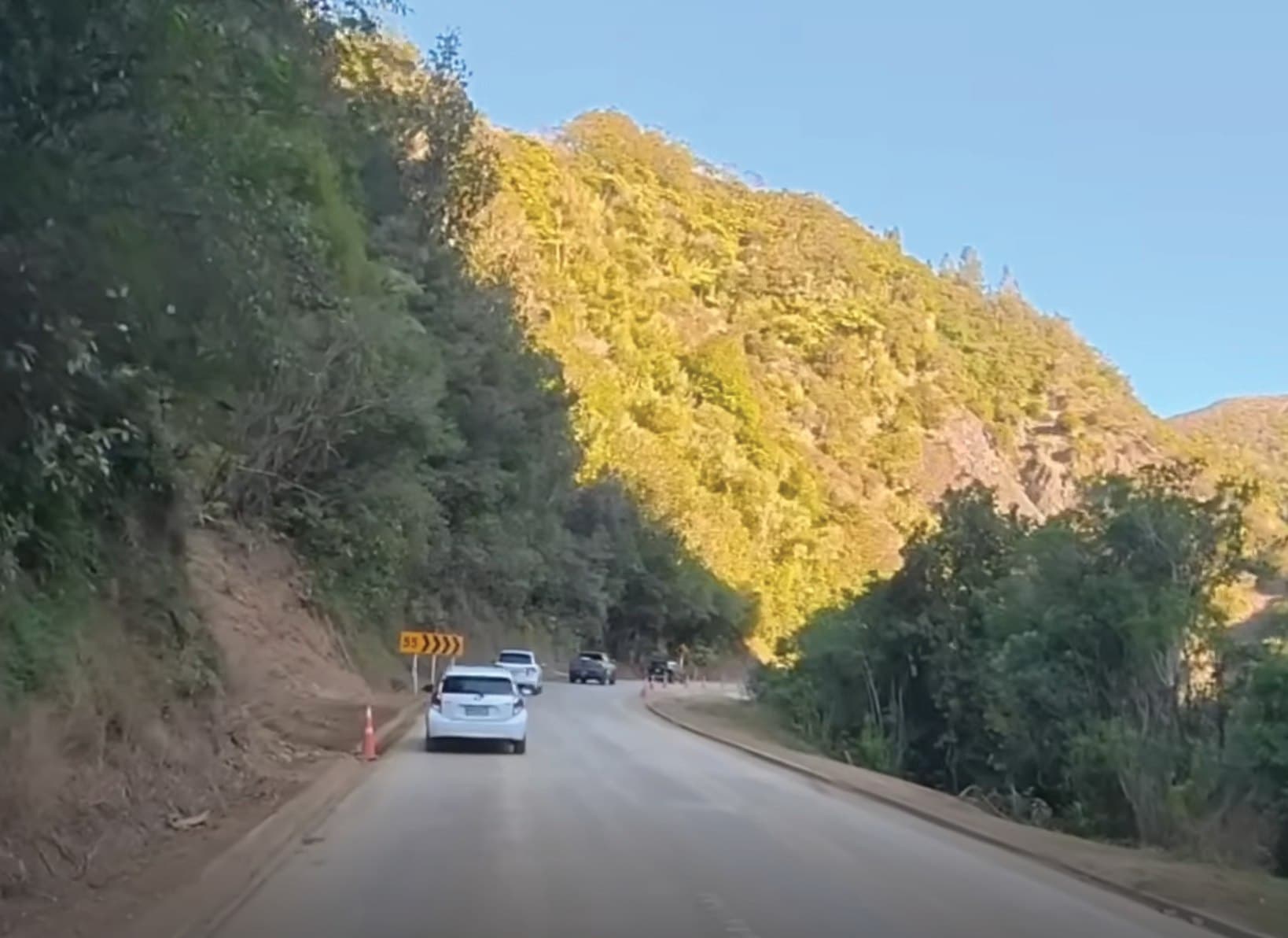 State Highway 3 in Awakino Partially Re-opened After Truck Rolls