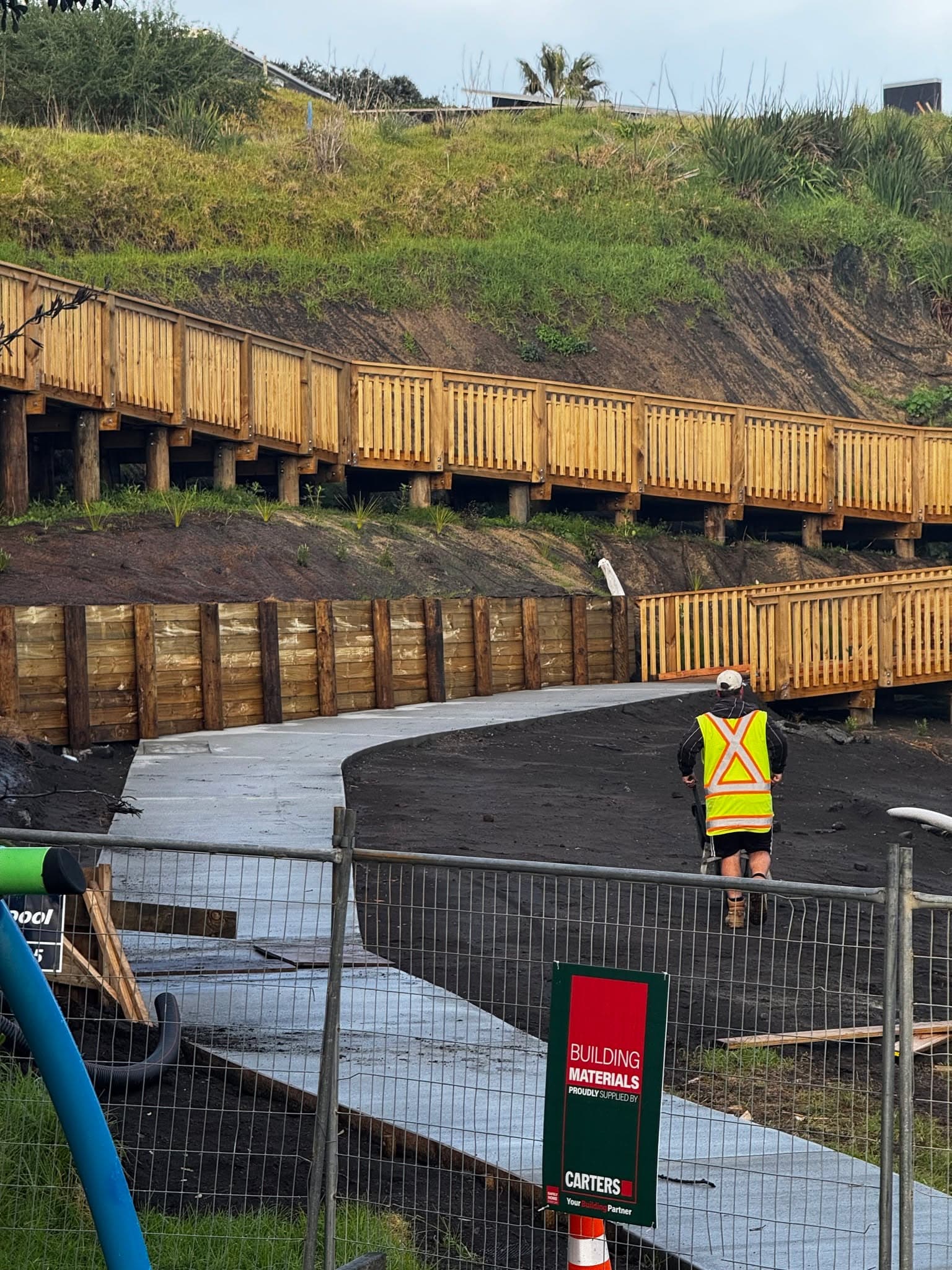 Photos: Fitzroy Beach access project nears completion