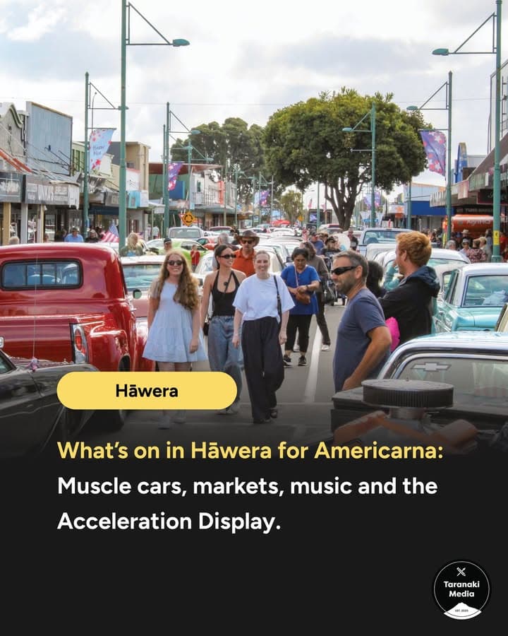 Hāwera is gearing up for an exciting afternoon on Friday as the AmeriCARna convoy rolls into town. Find out all the…