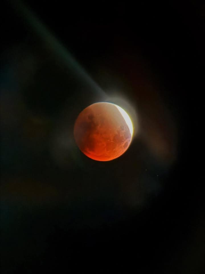 Lunar eclipse captured from Highlands Park at 5:40am by NA YA