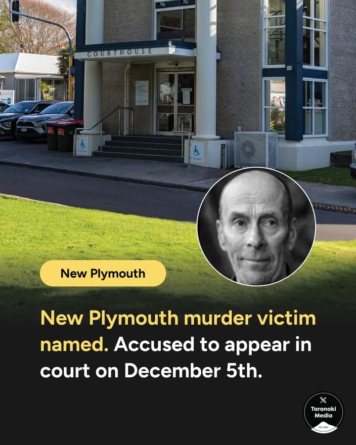 Police can now name the man who was killed on St Aubyn Street in New Plymouth on 19 November. He was Martin James…