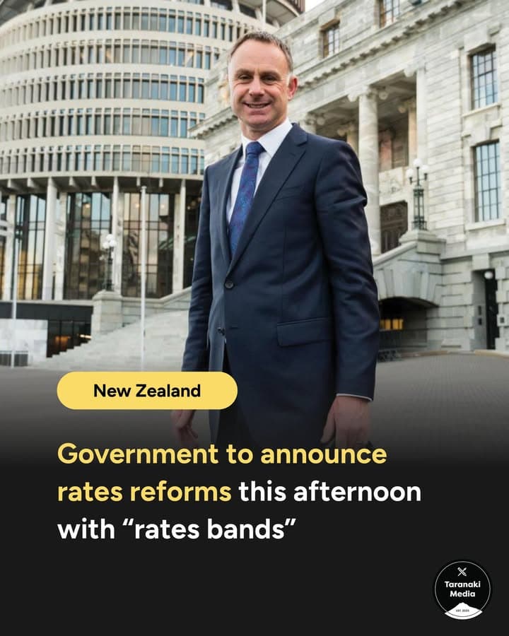 The Government is expected to unveil national “rates bands” after Cabinet today, setting limits on how much councils…